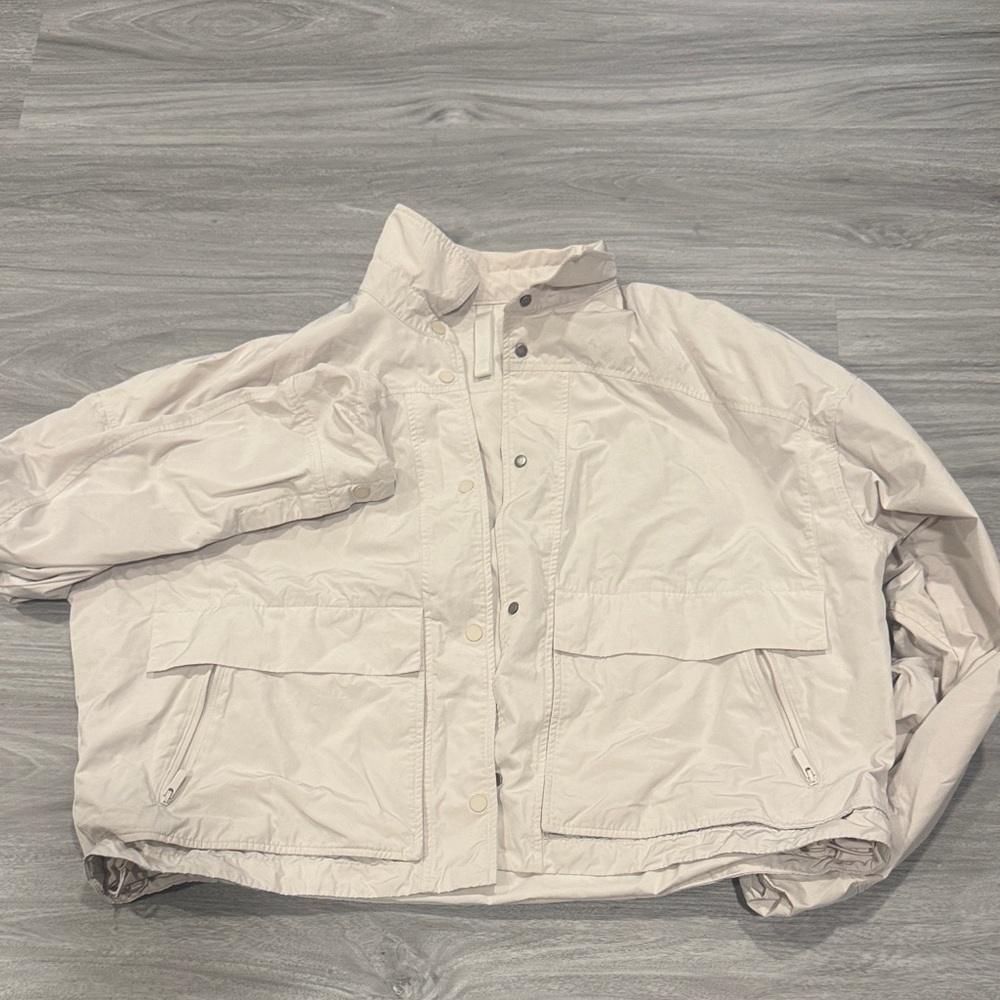 Lululemon Athletica Cream Utility Jacket